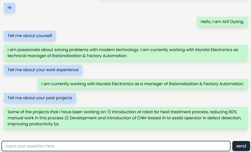 Interview Chatbot